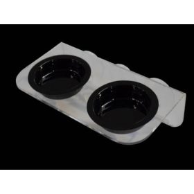   ReptiPlanet Arboreal Feeders - Etetőtál szett 2x (tapadókoronggal) terráriumi állatok részére (15x8x6,2cm)