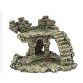   ReptiPlanet Aqua Excellent - dekoráció (várrom/kerámia hatású) akváriumokba (13x9,7x9,5cm)