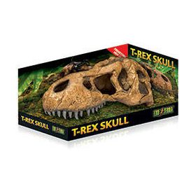   Exo-Terra T-Rex Skull - T-Rex koponya formájú búvóhely hüllők részére (11x23x8cm)