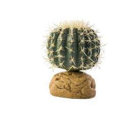   Exo-Terra Desert Plant Barrel Cactus Small - Terráriumi műnövény dekoráció (hordó kaktusz) cca.10cm