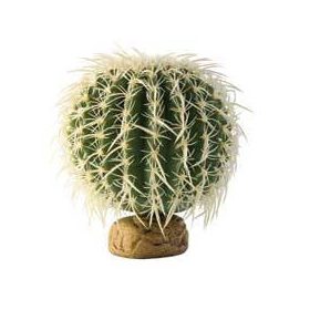   Exo-Terra Desert Plant Barrel Cactus Large - Terráriumi műnövény dekoráció (hordó kaktusz) cca.17cm