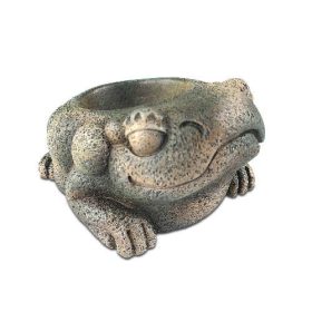   Exo-Terra Aztec Frog Water Dish - tál (Azték béka figura) terráriumi állatok részére (11,5x10x6cm)