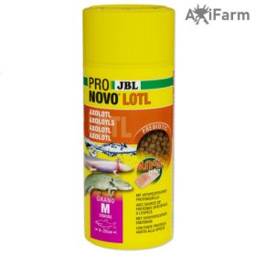   JBL PRONOVO LOTL GRANO M 250ml -granulált alaptáp középméretű 10-20 cm axolotloknak