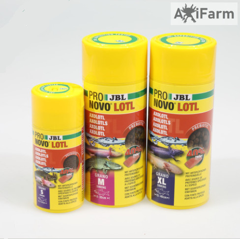 JBL PRONOVO lotl GRANO XL 250ml- Granulált alaptáp kifejlett axolotloknak