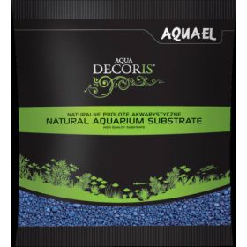   AquaEl Decoris Blue - Akvárium dekorkavics (Blue) 2-3mm (1kg)