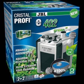   JBL CRISTALPROFI e402 greenline - külső szűrő 40-120 literes akváriumba