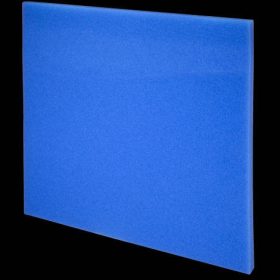   JBL Filterschaum blau fein - Finom habszivacs szűrőkhöz minden víz zavarosság ellen (50x50x2,5cm)