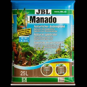   JBL Manado - természetes szubsztrát édesvízi akváriumokhoz (25 liter/0,5-2mm)