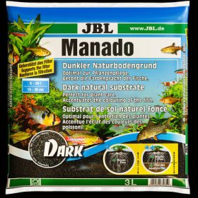   JBL Manado Dark - általános talaj akváriumi növények részére (3L)