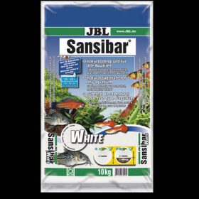   JBL SANSIBAR WHITE - Fehér, finomszemcsés homok édesvízi és sósvízi akváriumokhoz (10kg)