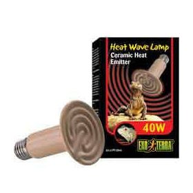   Exo-Terra Ceramic Heater - Kerámia hősugárzó lámpa terráriumokba (40W)