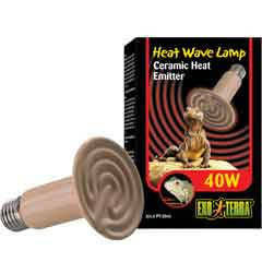 Exo-Terra Ceramic Heater - Kerámia hősugárzó lámpa terráriumokba (40W)