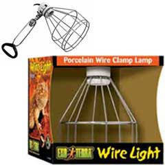 Exo-Terra Wire light Small - Drót lámpabúra terráriumba 150W (S)