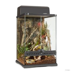   Exo-terra Aztec Terrarium Mini Tall - Azték témájú, dekoratív, üvegterrárium (30x30x45cm)