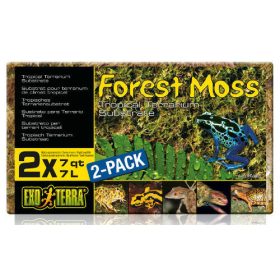   Exo-Terra Forest Moss - Erdei moha terráriumtalaj  (2x7liter)