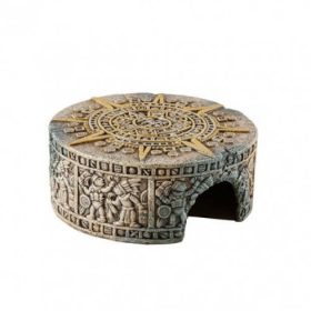   Hagen Exo Terra Aztec Cave - bújó (Azték mintás) terráriumba (S) Ø13cmx4,5cm