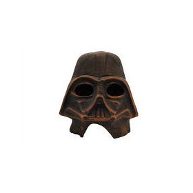   AquaDeckor - dekoráció StarWars sisak (kerámia,barna) akváriumba (13x12x12,5cm)