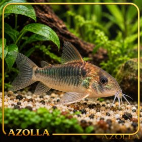 Bronz páncélosharcsa – Corydoras aeneus