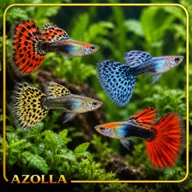 Hím guppi – vegyes színek (Poecilia reticulata)